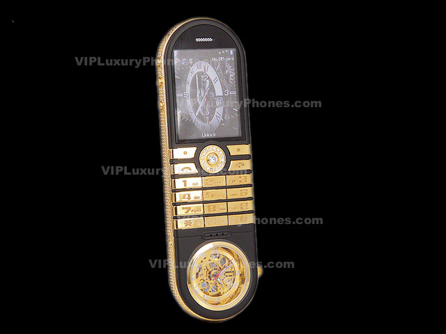 Rare low-cost GoldVish Gold By Domenico Nordio Exclusive Mobile phone.
