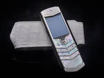 Vertu Signature Pearl Crocodile Skin