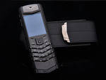 Vertu Signature Black Crocodile Cover