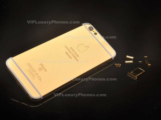 Buy Iphone 8 Plus Limited Edition 24k Gold Back Cover