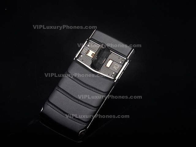 vertu signature pure jet black