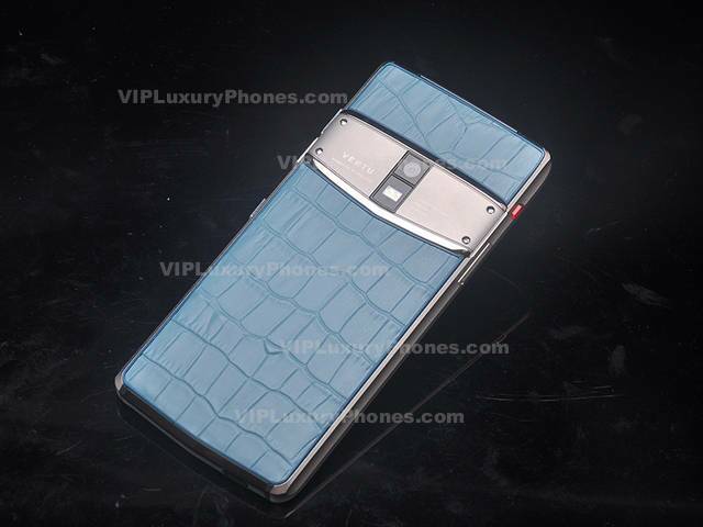 Vertu Constellation X Blue Leather