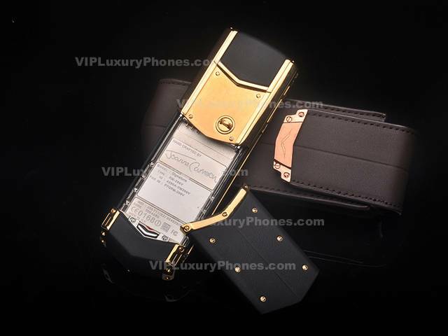Vertu Signature Diamond Gold Replica