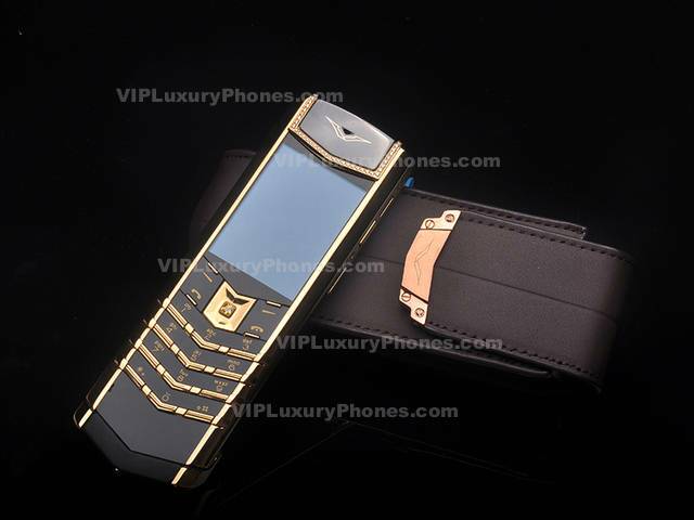 Vertu Signature Gold Diamond Stones